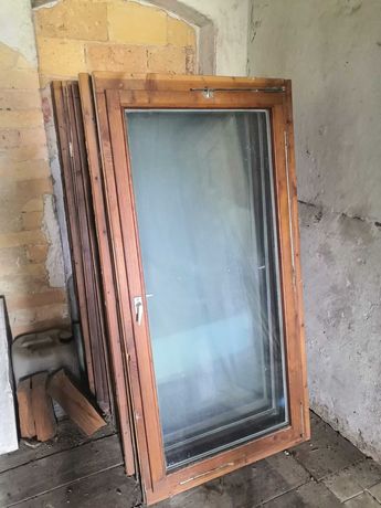 Okno drewniane 80x157