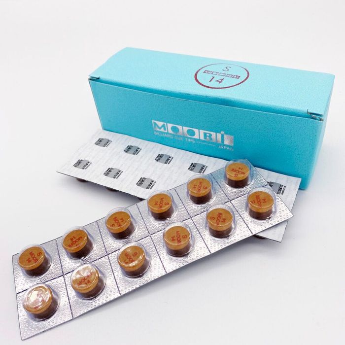 Profesjonalna końcówka bilardowa Moori Regular różne twardości