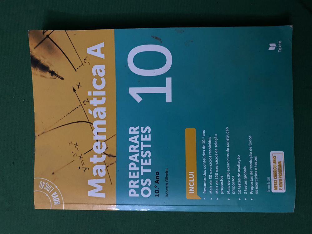 Livro preparar para os testes matematica A