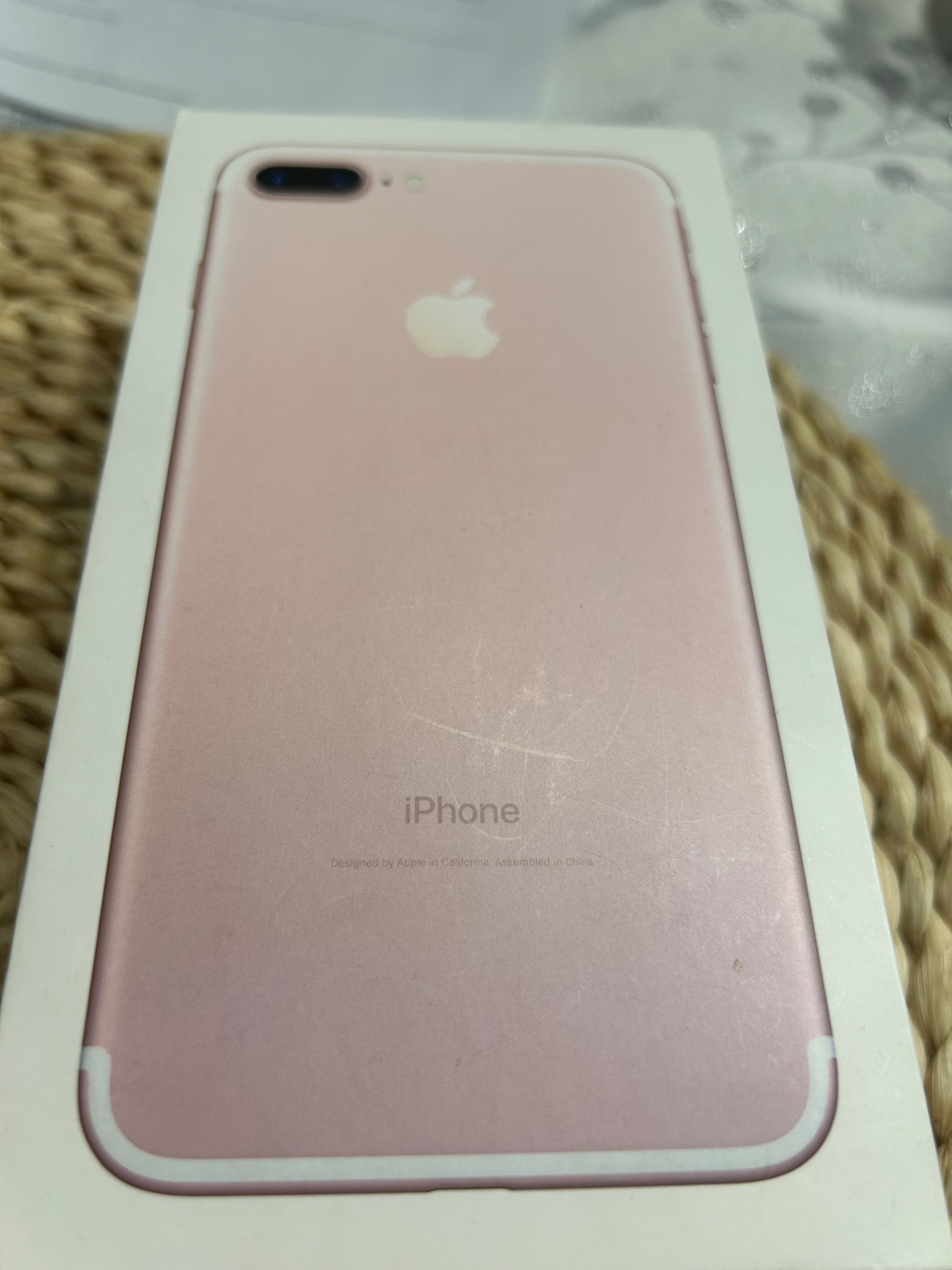 Iphone 7 Plus rozowe zloto