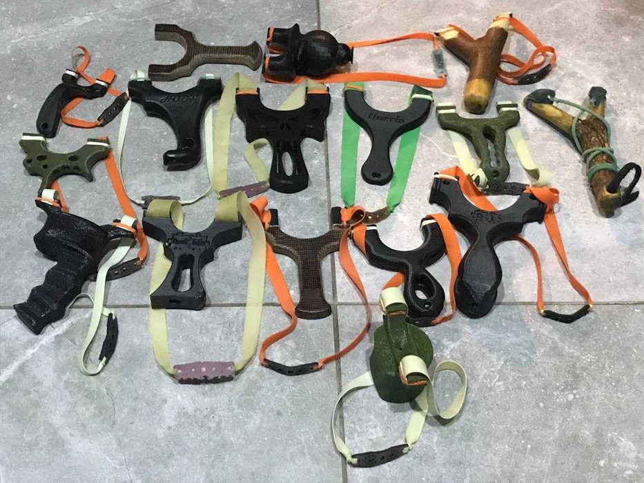 3D-друкована рогатка, авторська робота. Спортивні рогатки. Slingshot.
