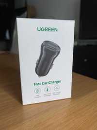 UGreen Fast Car Charger 24W Dual USB (para carro)