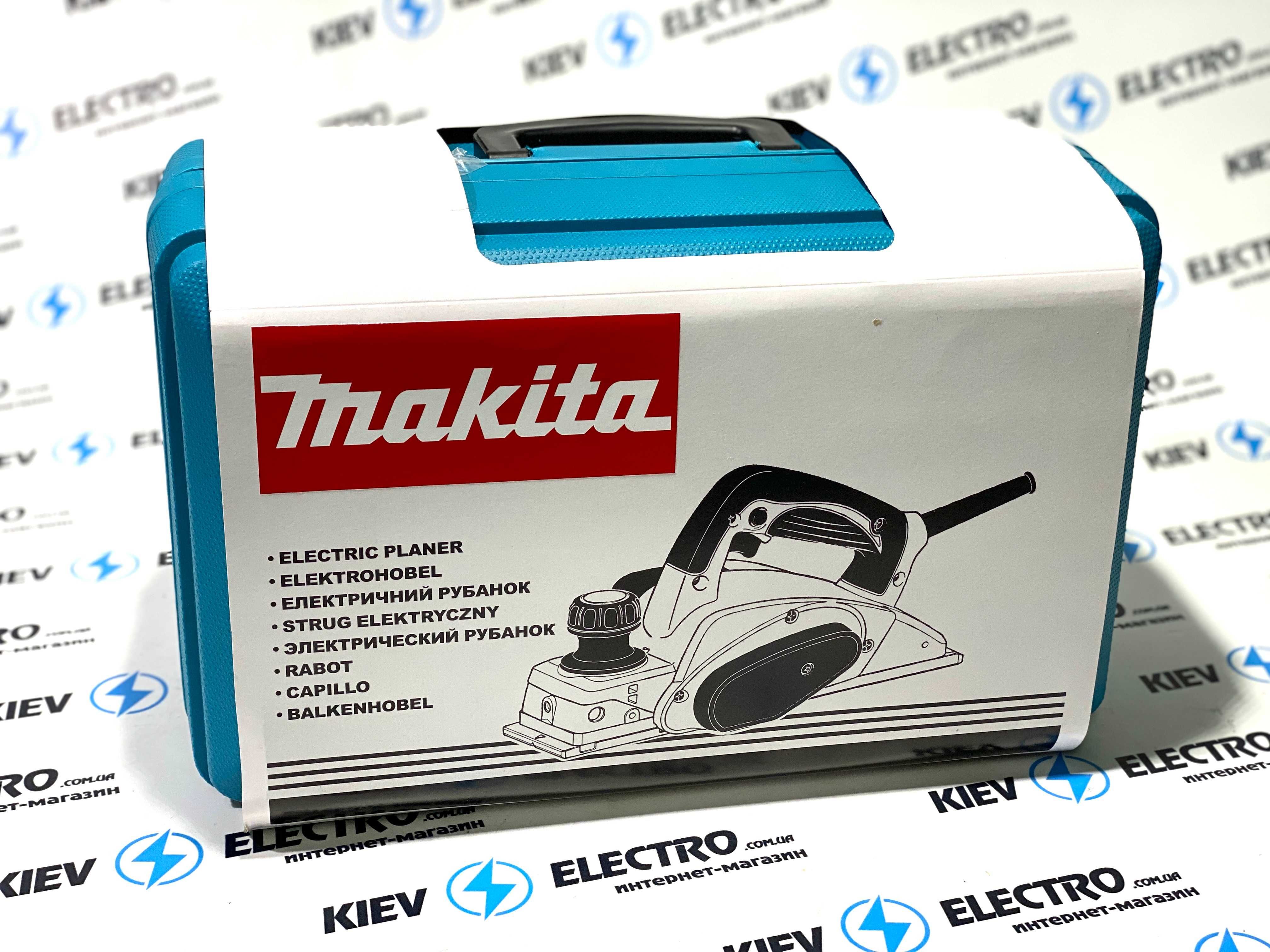 Рубанок в чемодане MAKITA  (Усиленные ножи 1200W) Латвия