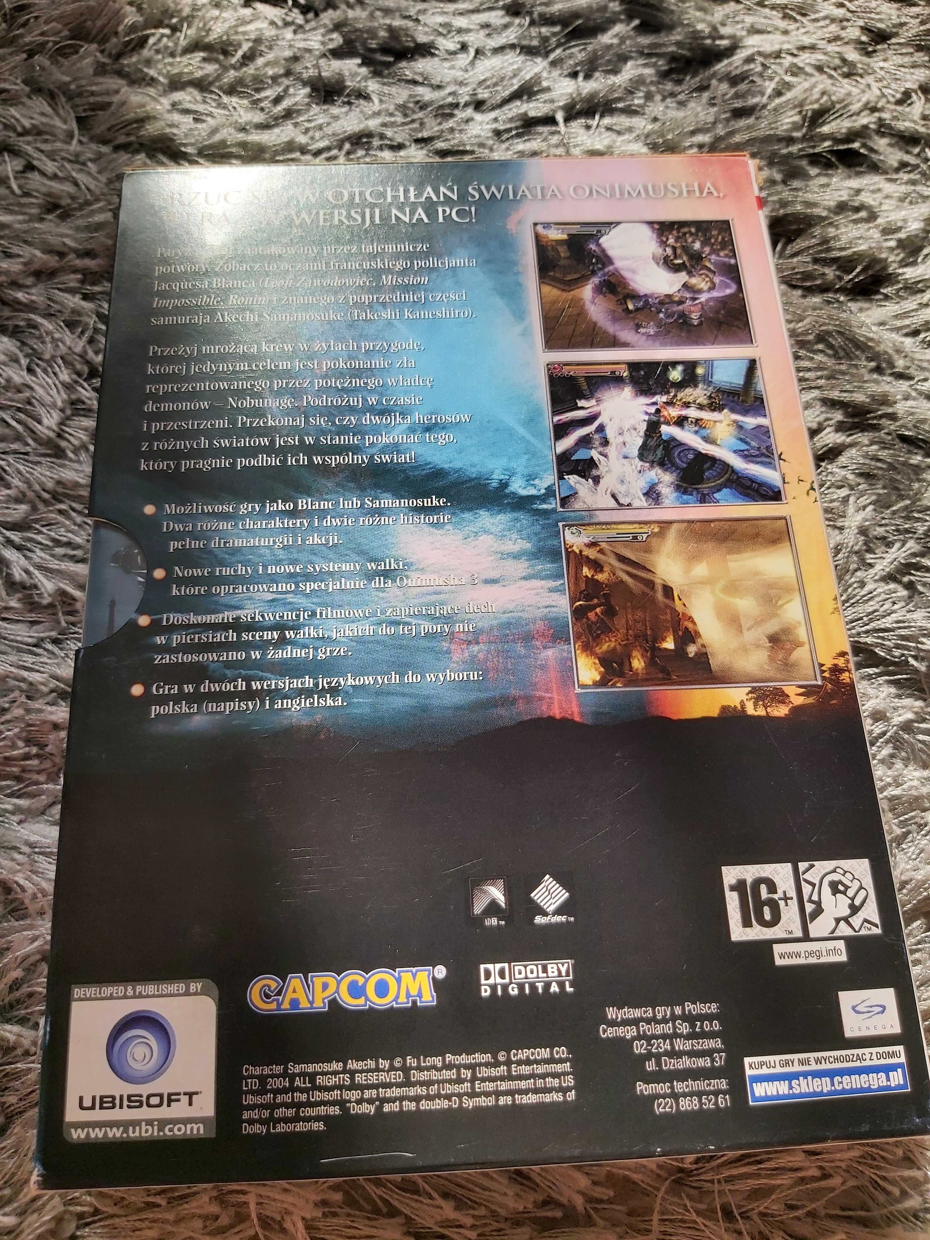 Onimusha 3 PC wydanie PREMIEROWE