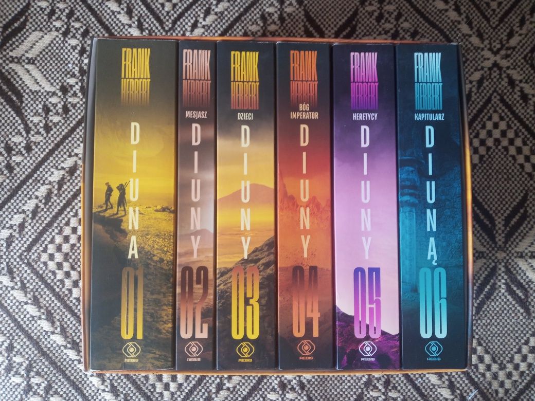 Frank Herbert DIUNA tom 1 - 6 wydawnictwo REBIS 2021