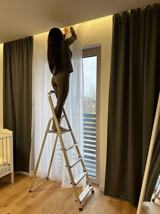 Pranie firan i zasłon - zdejmujemy i wieszamy za Ciebie