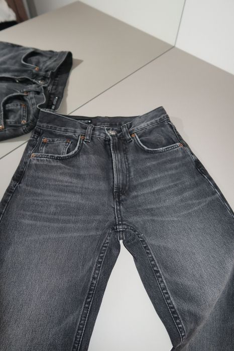 Сірі джинси zara 34