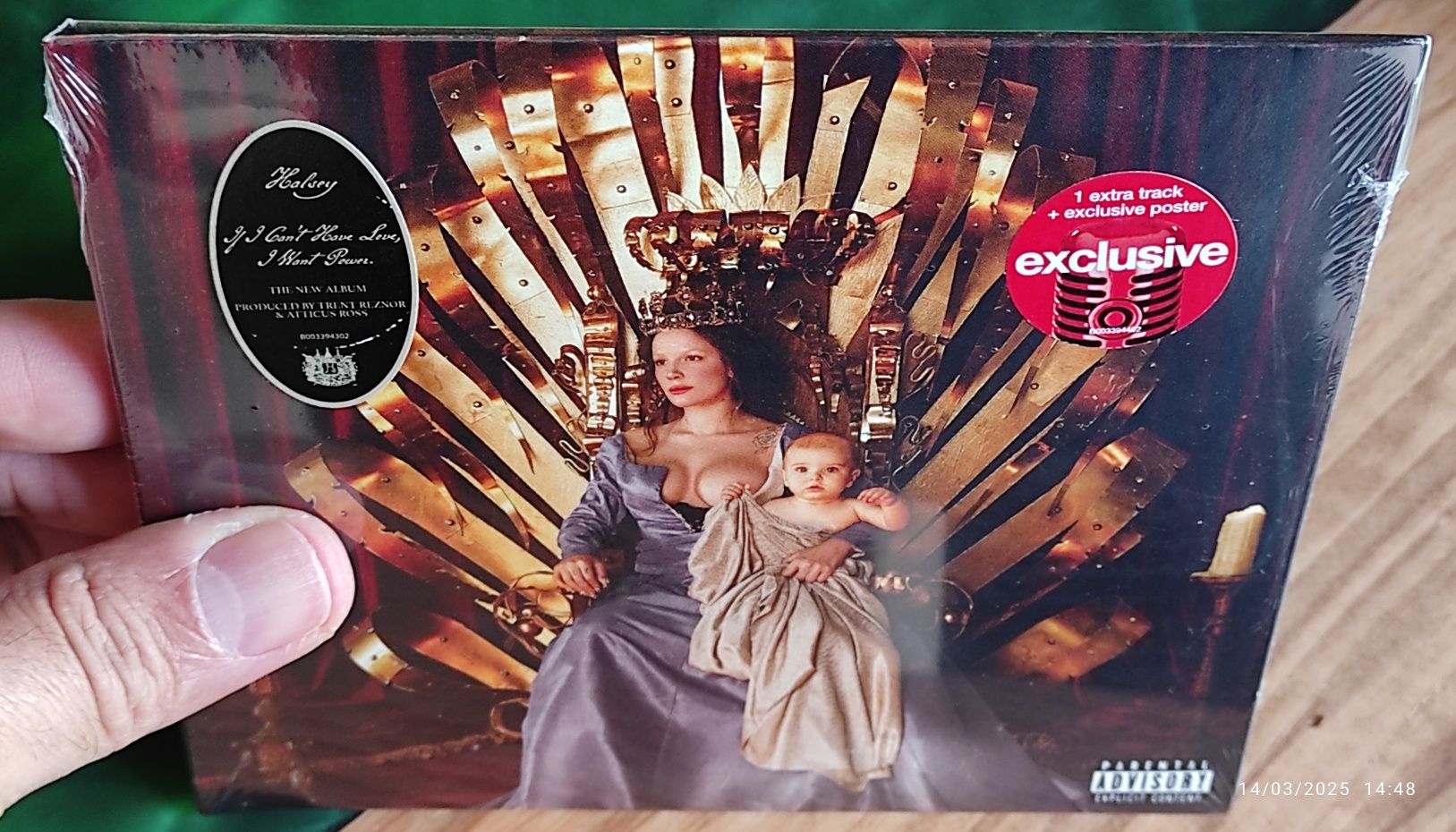 Halsey - If I Can't Have Love, I Want Power CD Target Edition