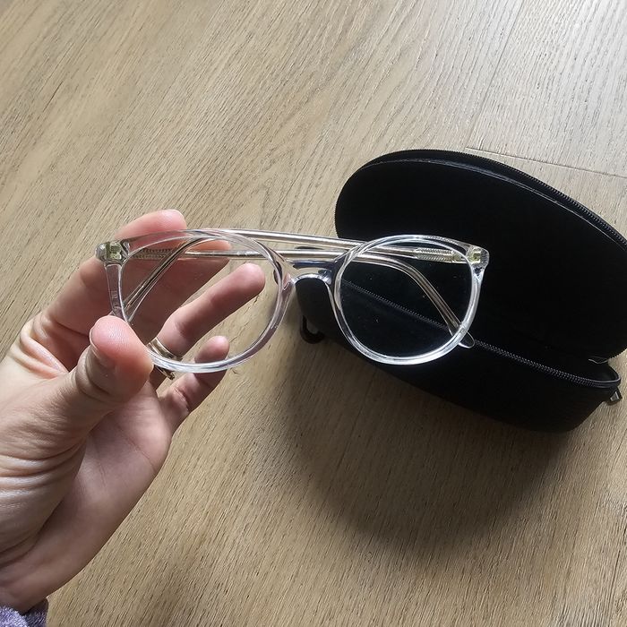 Oprawki okulary damskie transparentne