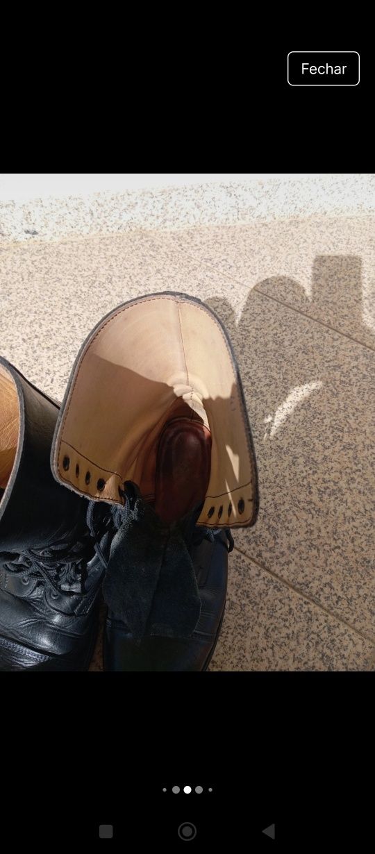 Botas militares do exército tamanho 41
