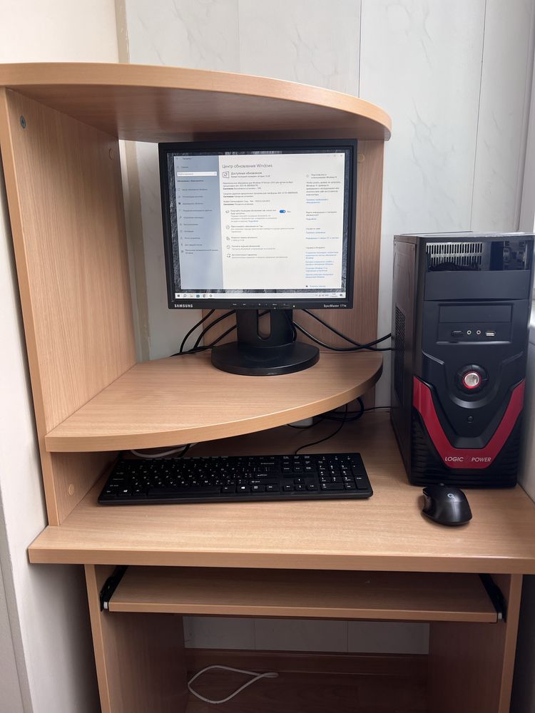 Монитор+ПК pentium g3220/ddr3 4gb/ssd-120gb