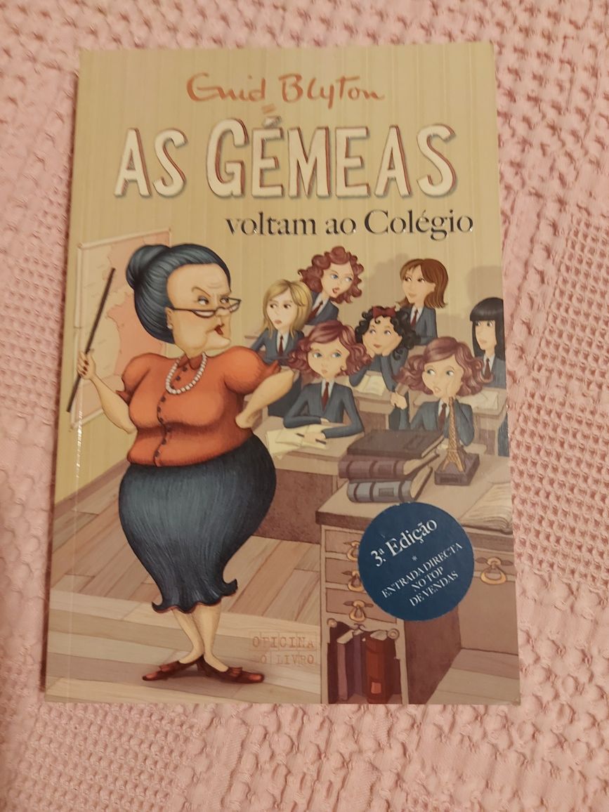 Livros juvenis As Gémeas.