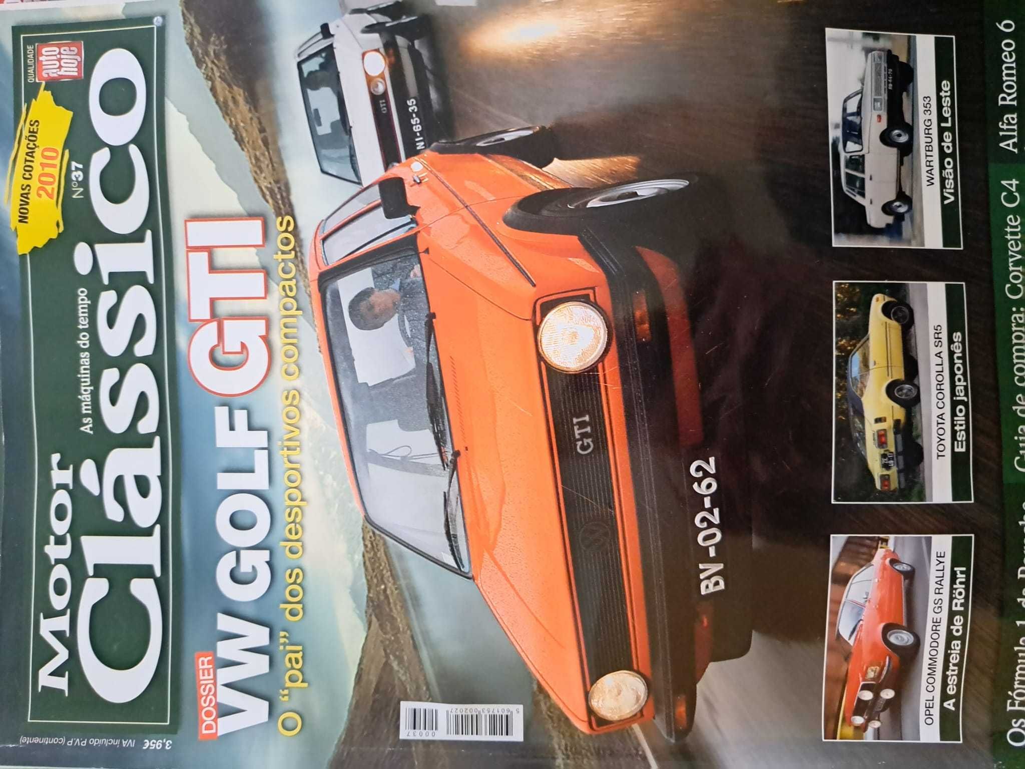 Lote primeiros números Revistas "Motor Clássico"