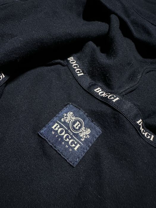 Зіп худі Boggi Milano Full Zip Navy Hoodie