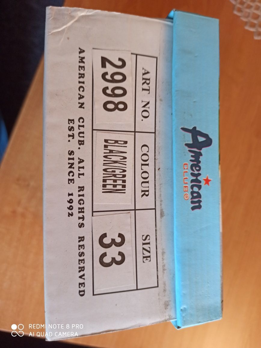 Nowe buty AMERKAN CLUB rozmiar 33 buty na rzepy