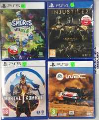 Gry PS4/ PS5 Smerfy Misja Złoliść Mortal Kombat 1 Injustice 2 WRC