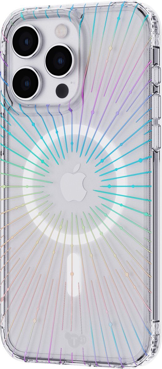 Etui Iphone 15 Pro Max Magsafe Przeźroczyste Z Brokokatem Case Plecki