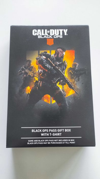 *Novo Selado* Black Ops Pass Gift Box with T-shirt
