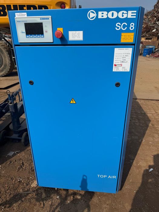 Sprężarka tłokowa boge sc8 2020 rok