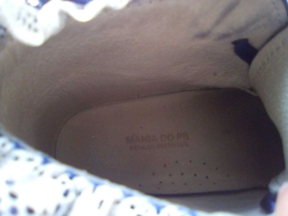 Bota de criança azul