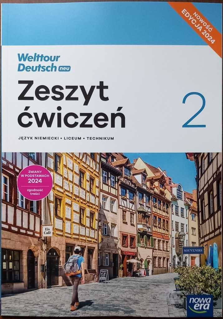 Welttour Deutsch neu 2 Zeszyt ćwiczeń język niemiecki Edycja 2024