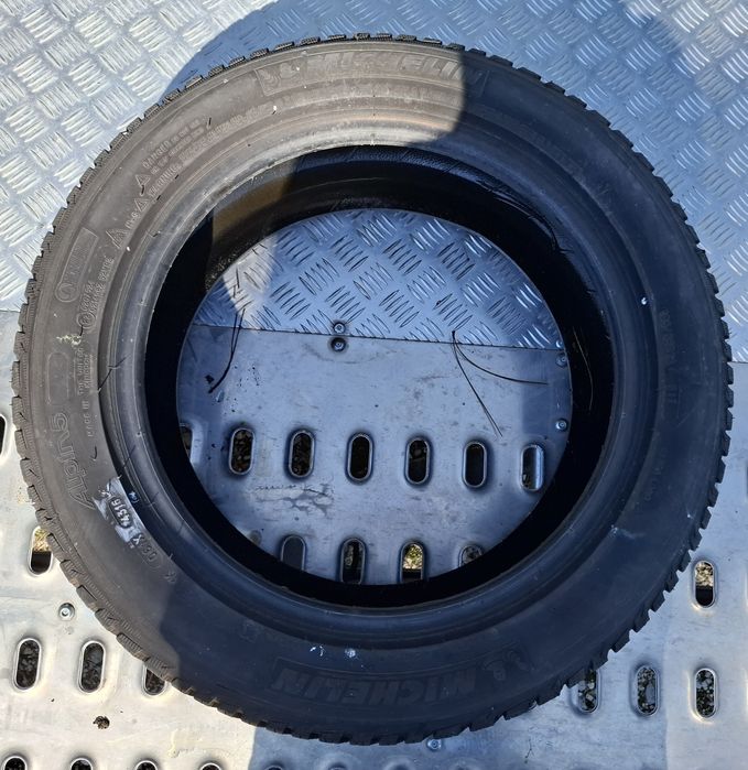 195/55R16 Michelin * Opony zimowe * 7.4mm Bieżnika * Rant * 015K