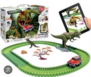 Kolejka , klocki,  tor interaktywny Dino Mundi