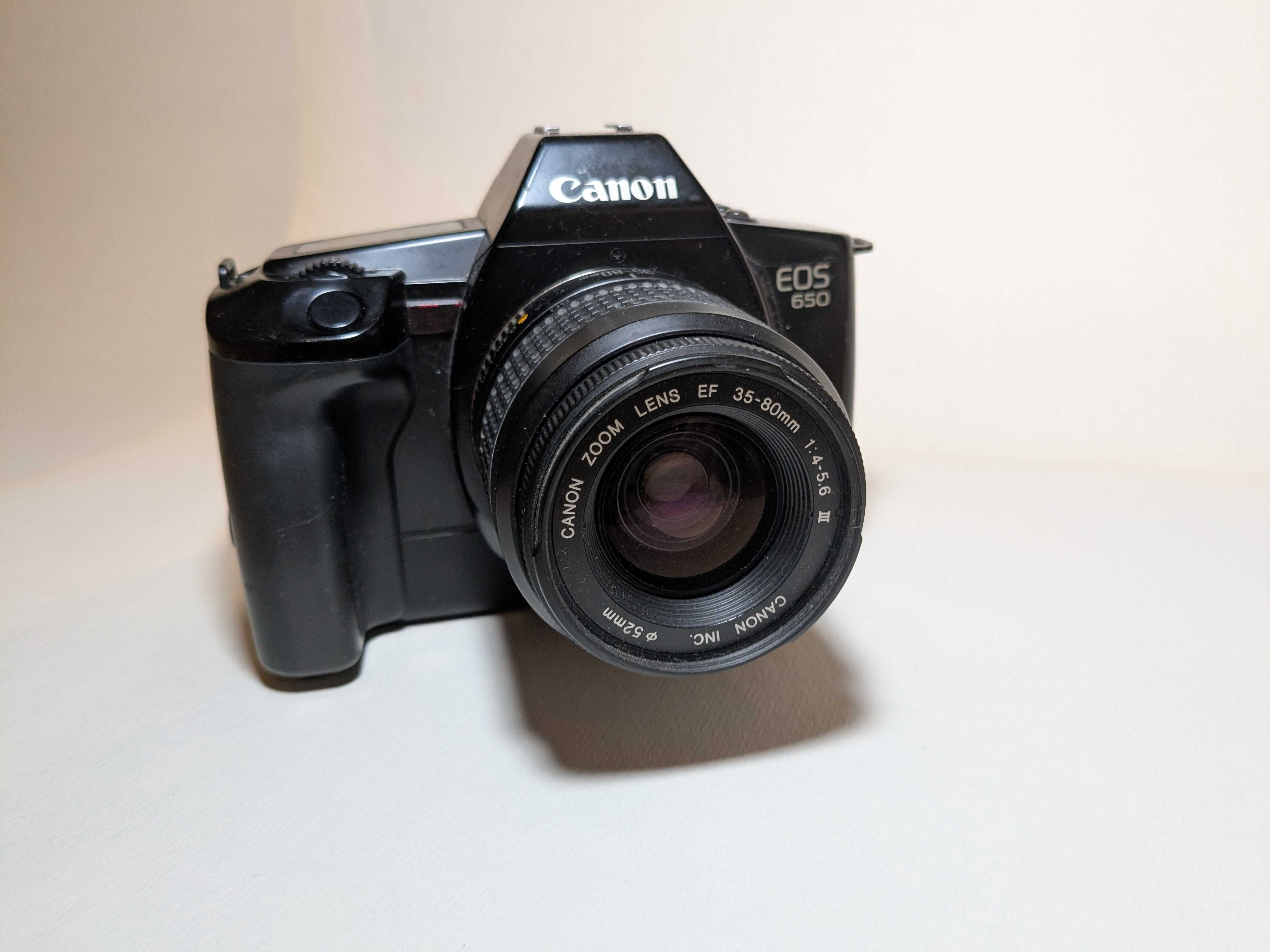 Kolekcja aparatów Canon EOS analogi cyfrowe i manualne