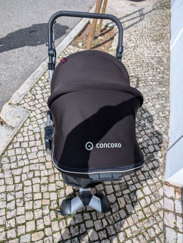 Carrinho bebé CONCORD NEO e Cadeira AUTO AIR vermelha