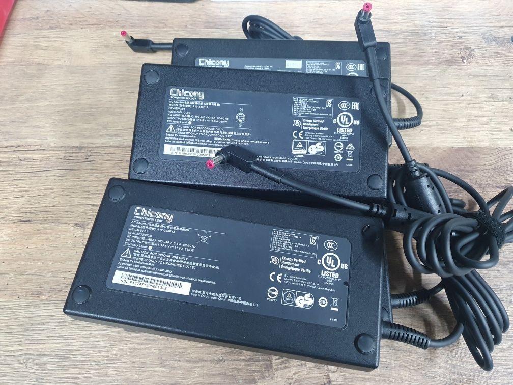 Зарядка зарядное блок живлення Acer/Chicony 230w 19.5v/11.8a 5.5×1.7mm