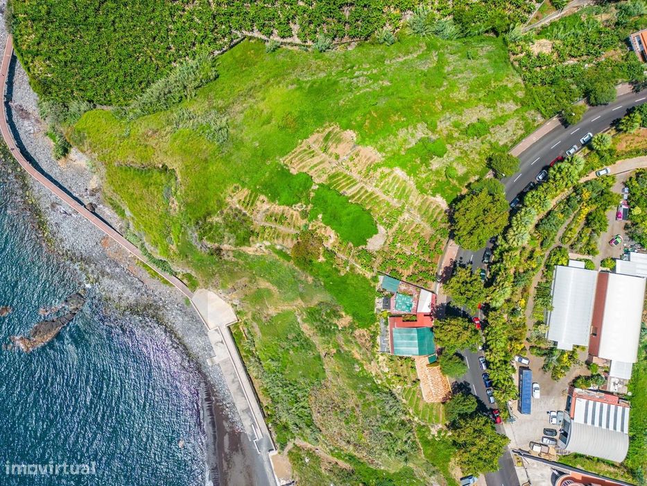Terreno Primeira Linha Mar 3.900 M2 | Arieiro | Funchal | Ilha Da Made