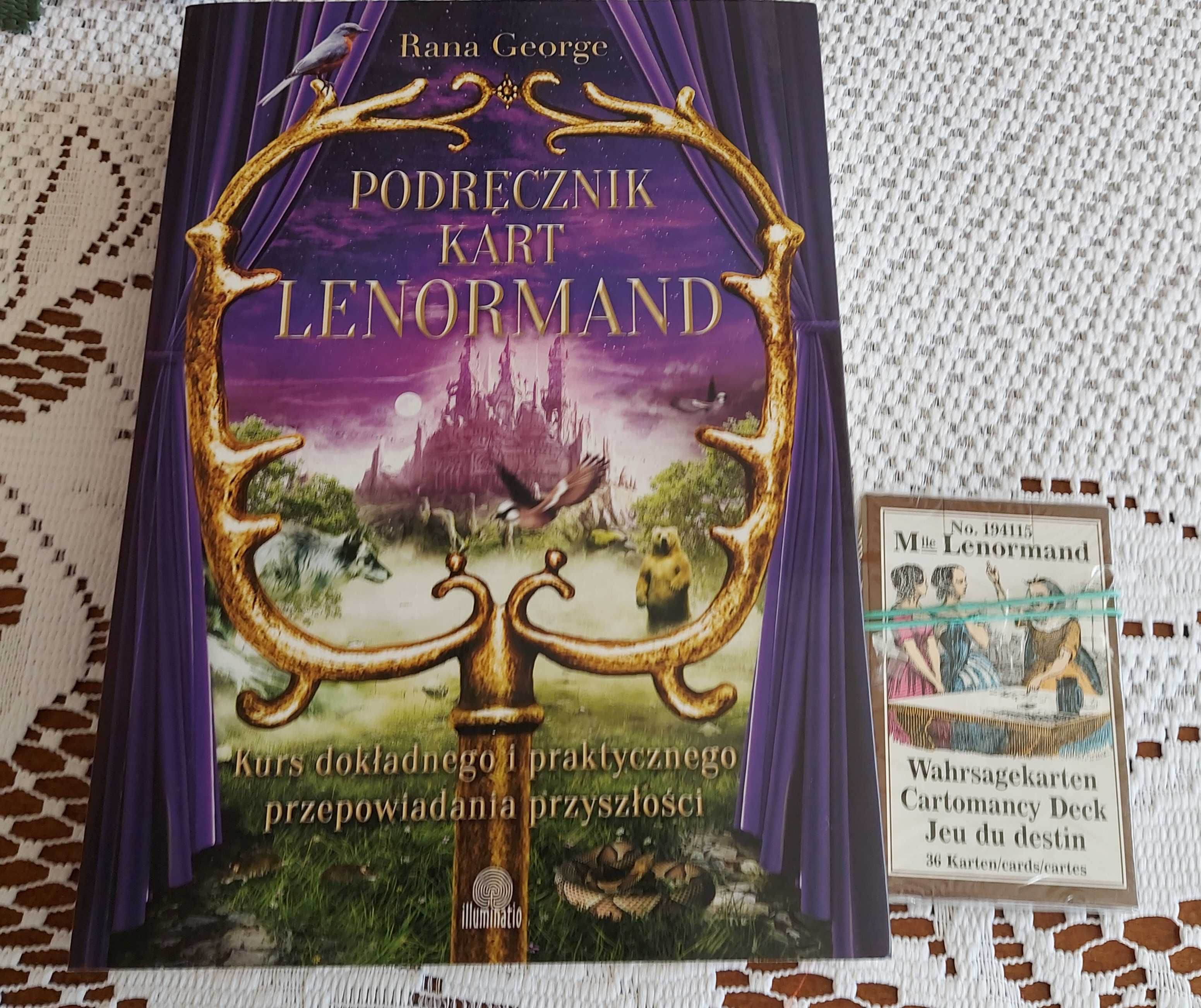 Podręcznik kart Lenormand plus karty
