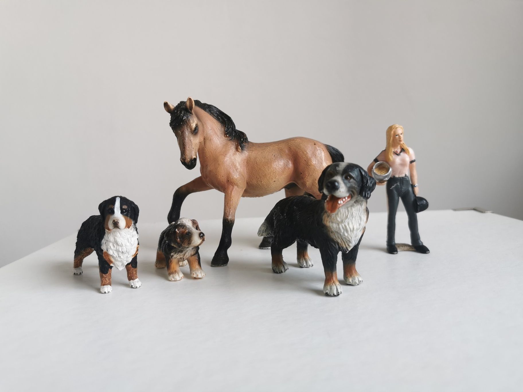 Berneński pies pasterski 16339 figurka Schleich Unikat