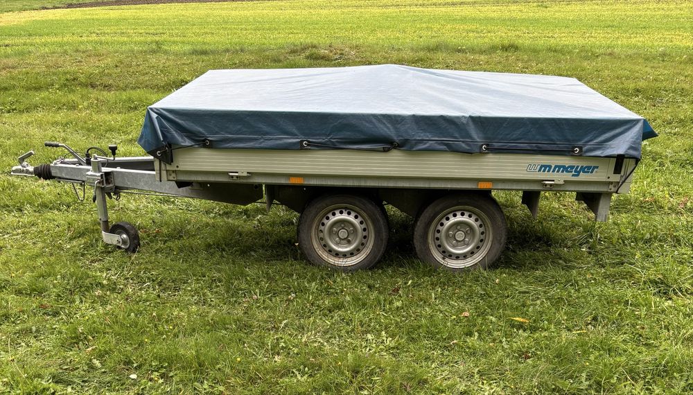 Przyczepa ciężarowa, przyczepka samochodowa 2000dmc/2t