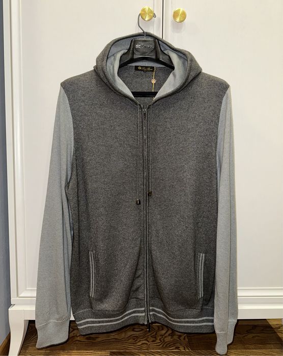 Кашемировая худи с шелком Loro Piana