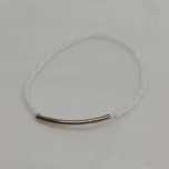 Pulseira Miss travessão  Prata - Ref.:pemtp18