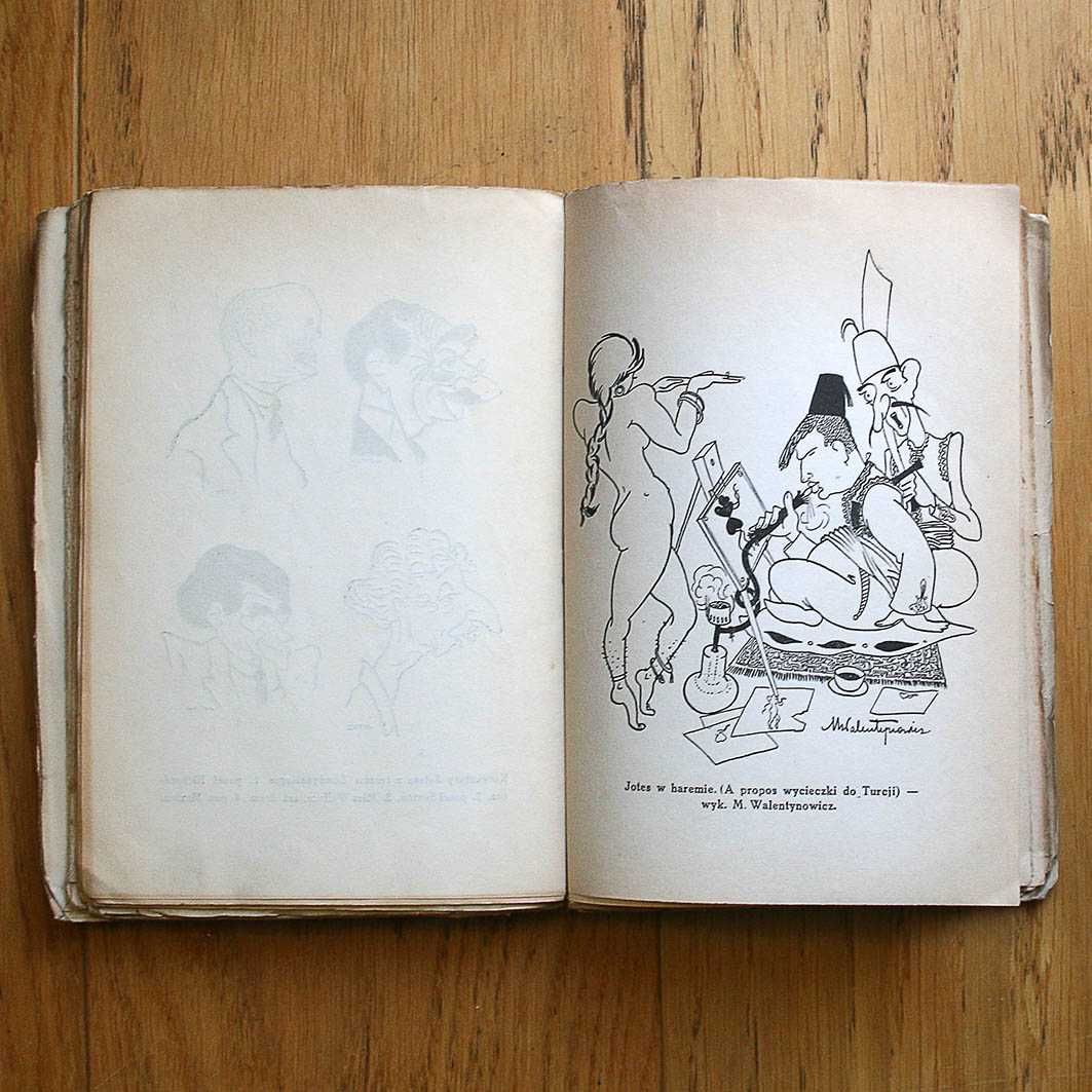 Jotes (Jerzy Szwajcer). Okiem Karykaturzysty. 1930