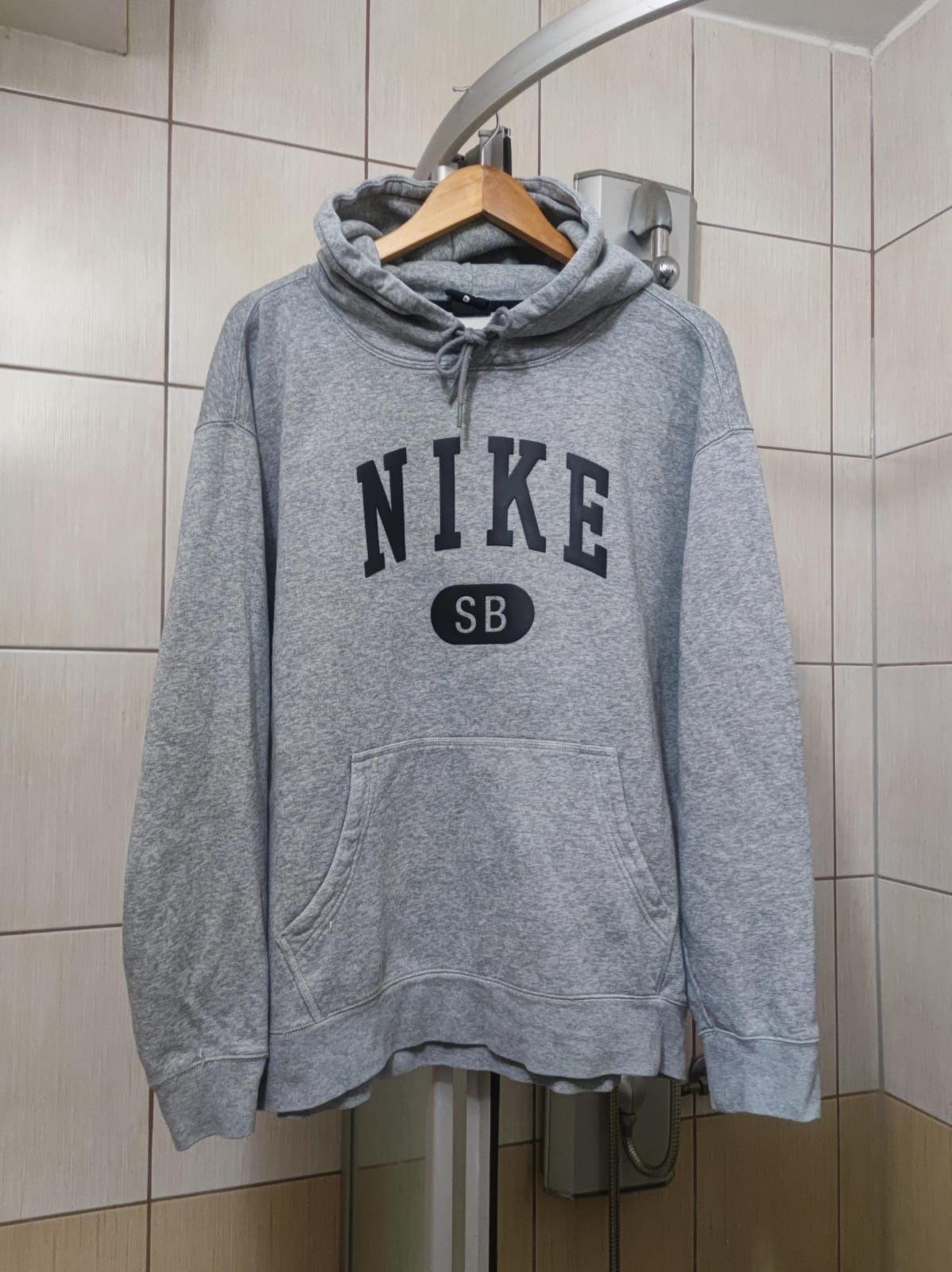 bluza siwa hoodie Nike SB classic XL sport retro drip premium vintage