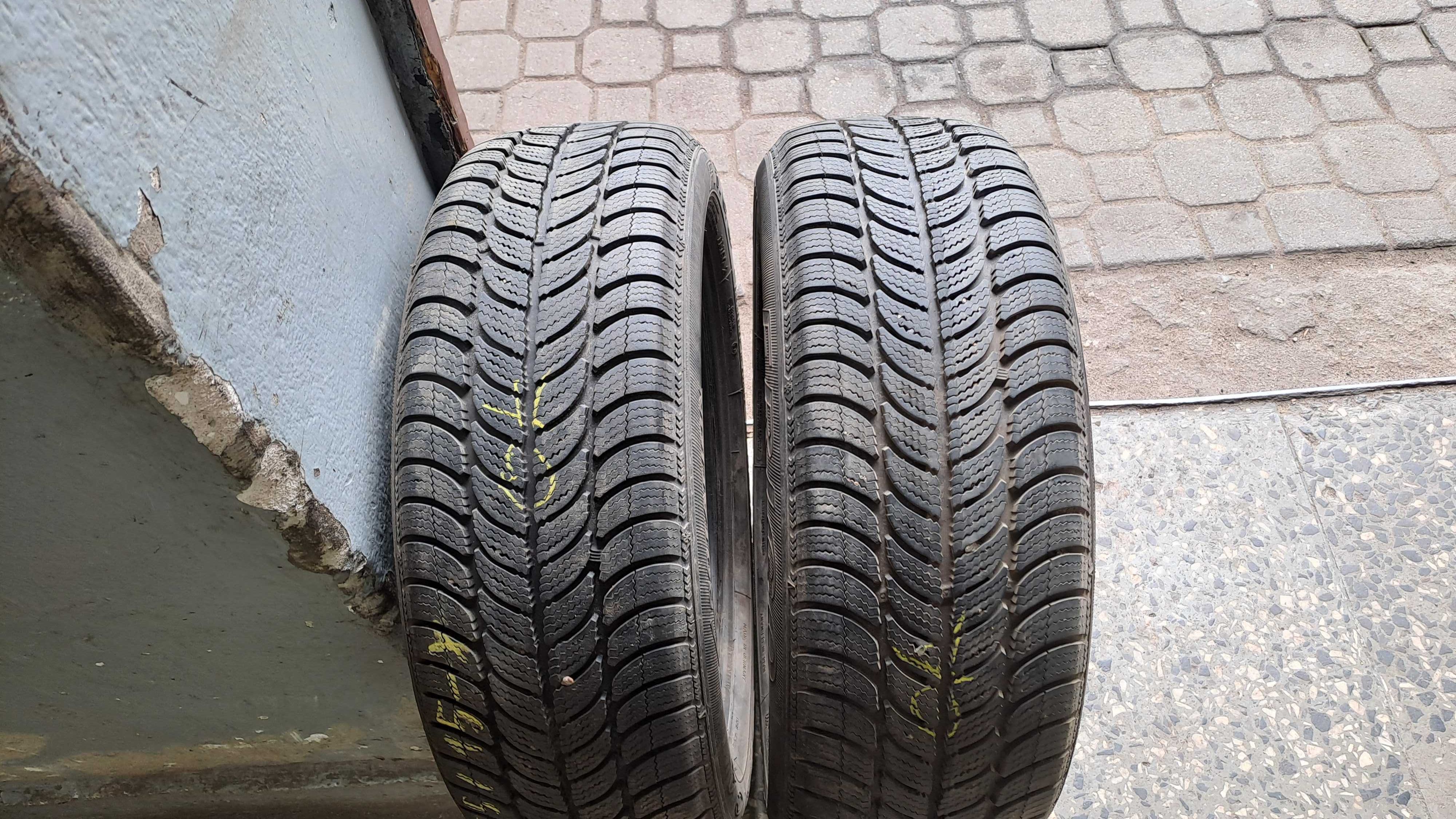 185/55r15 debica opony zimowe uzywane 2022r 7mm bieznik