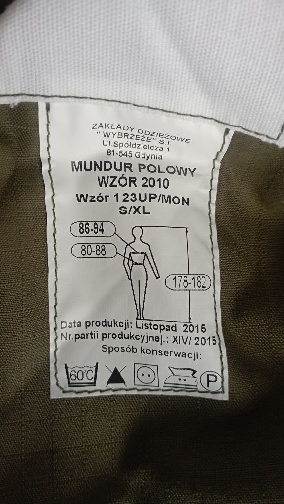 Mundur polowy wz. 2010 s/xl