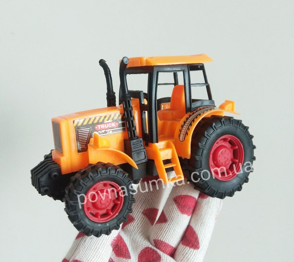 Игрушечный трактор,16 см,дитячий трактор,іграшка трактор