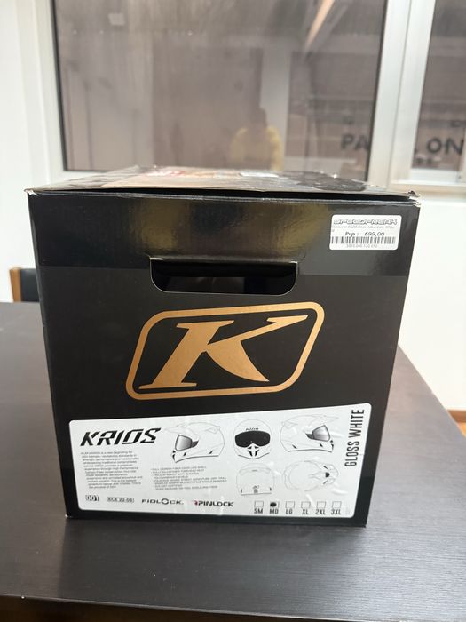 Capacete Klim Krios tamanho M  excelente estado capacete aventura