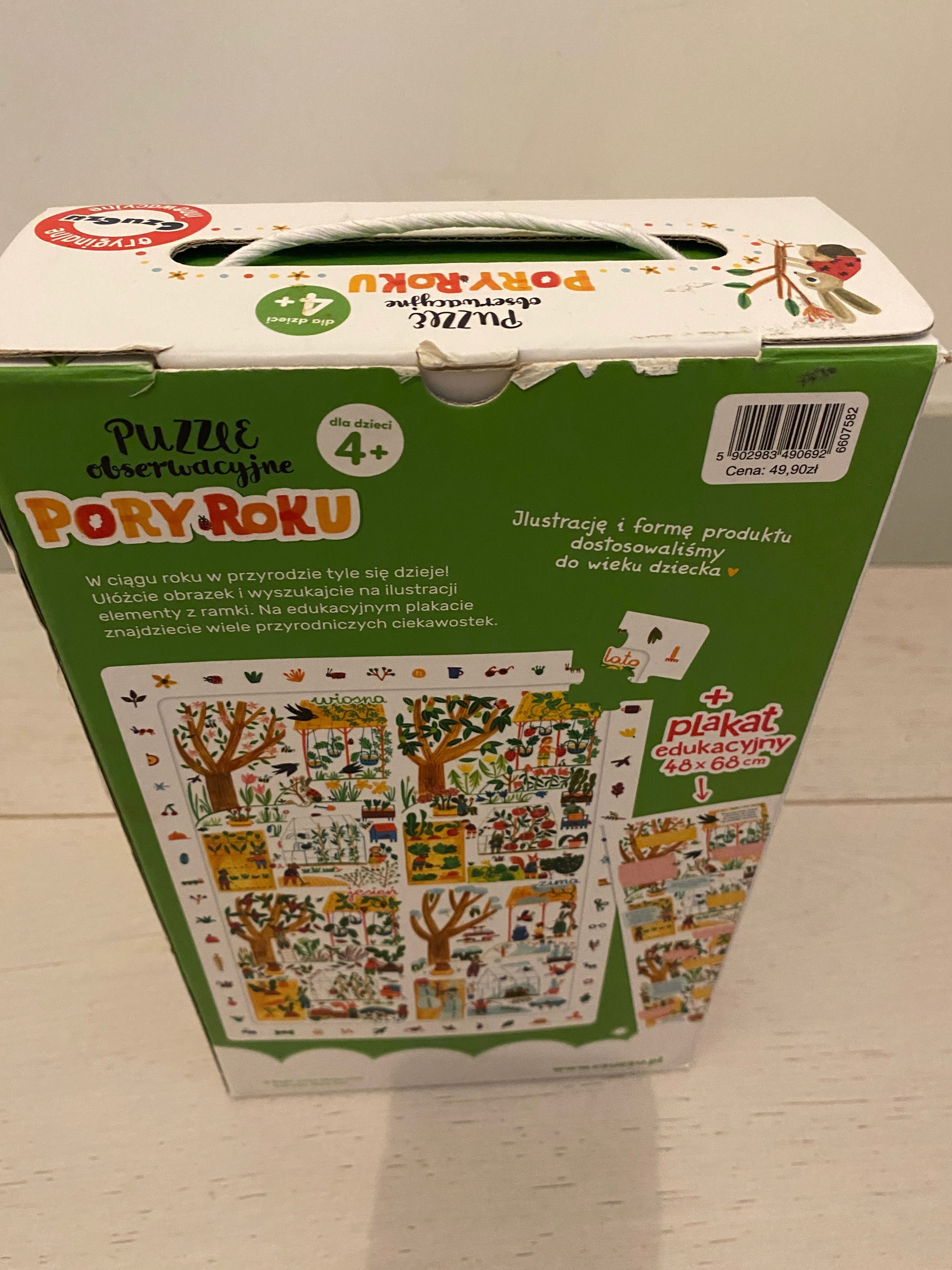 Puzzle CzuCzu Cztery Pory Roku 4+ 60 elementów