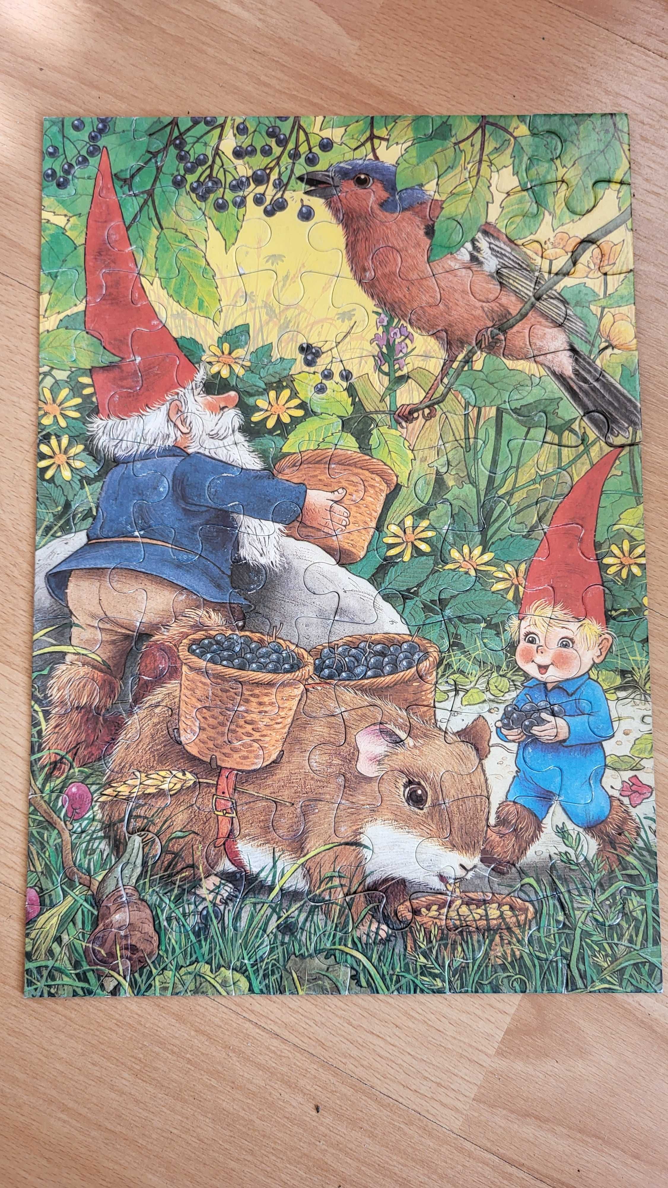 Unikalne puzzle z lat 80-tych
