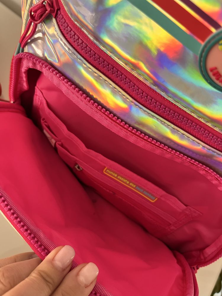 Mochila , lancheira e estojo Luluca