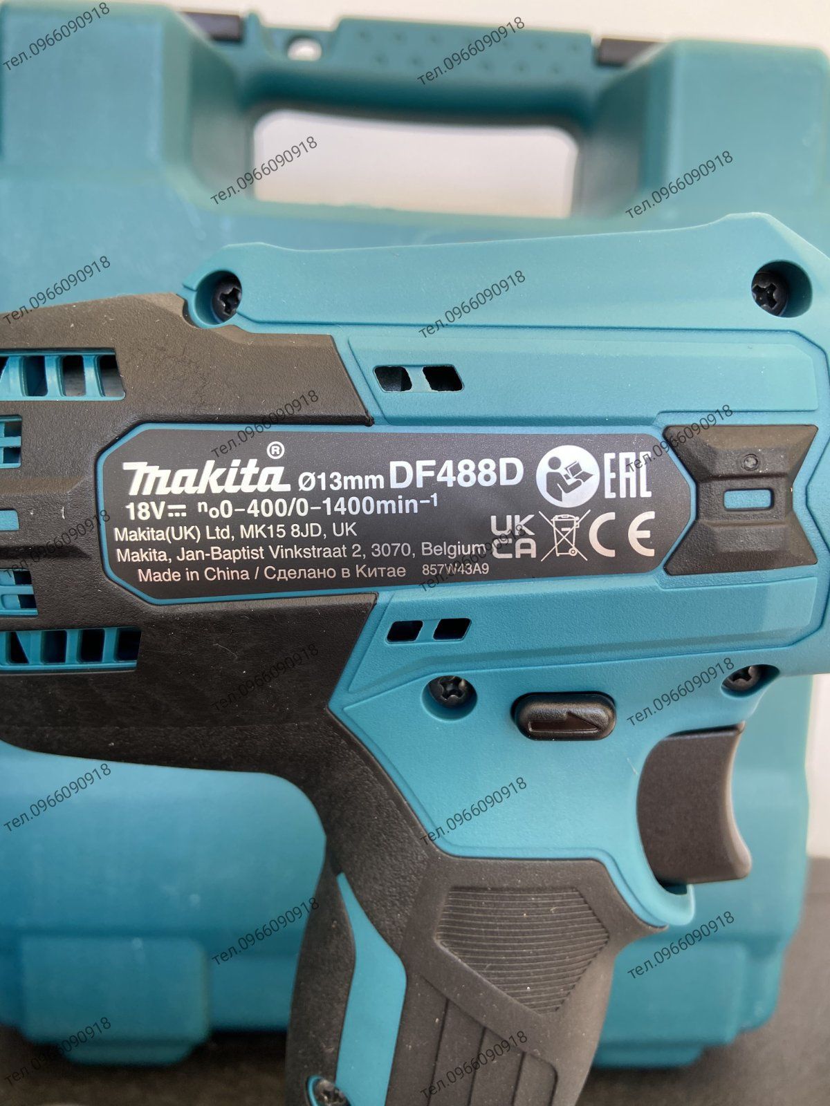 Акумуляторний дриль шуруповерт, шурупокрут, шуруповёрт Makita Оригінал
