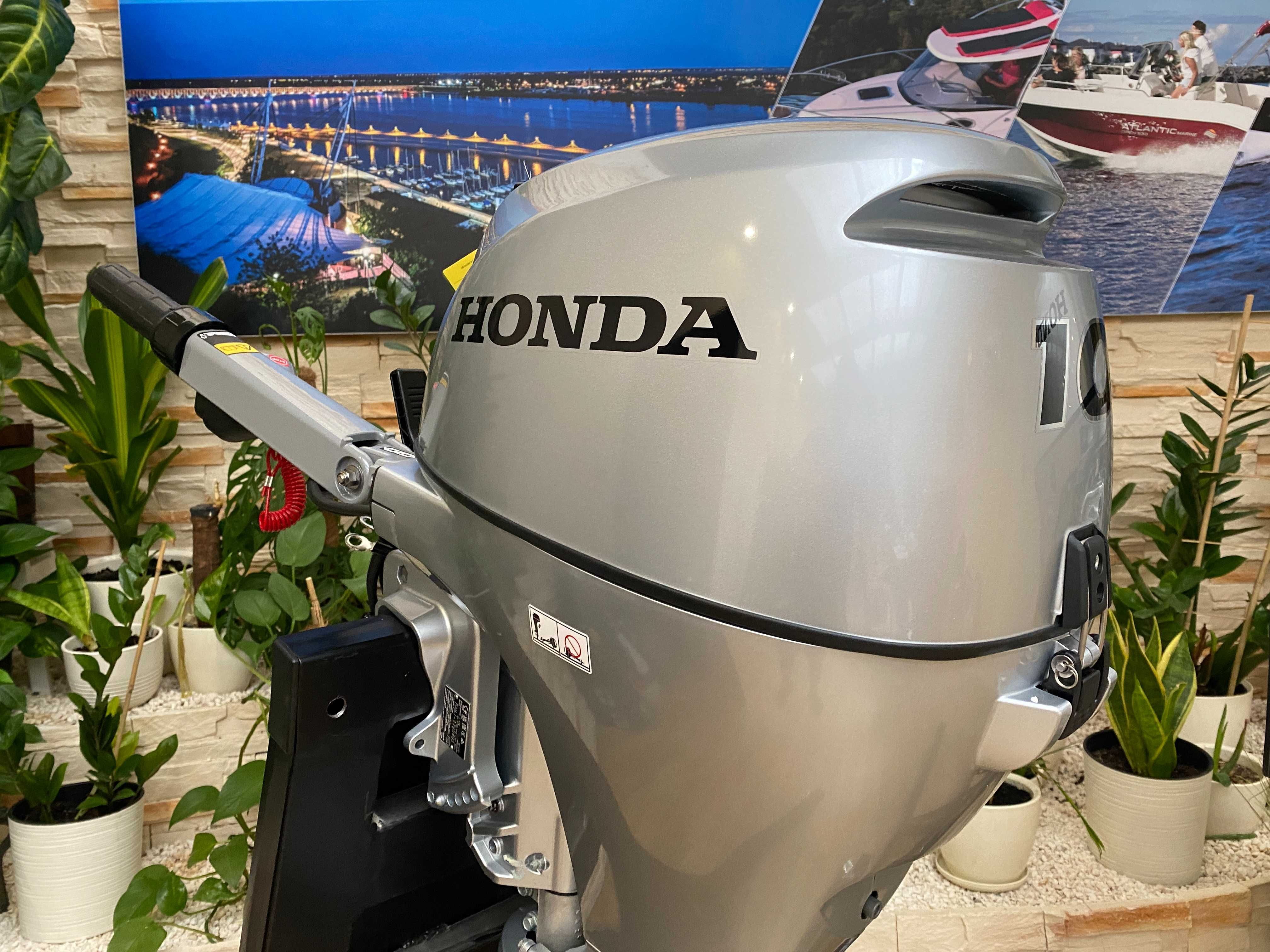 Nowy silnik zaburtowy Honda BF10 SHSU rumpel, zbiornik 12 l, OD RĘKI