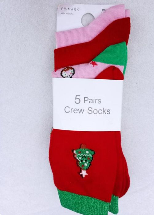 Носки теплые женские Disney, новогодние, 35-38, 37-42