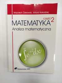 książka "Matematyka Analiza matematyczna część 2" Żakowski