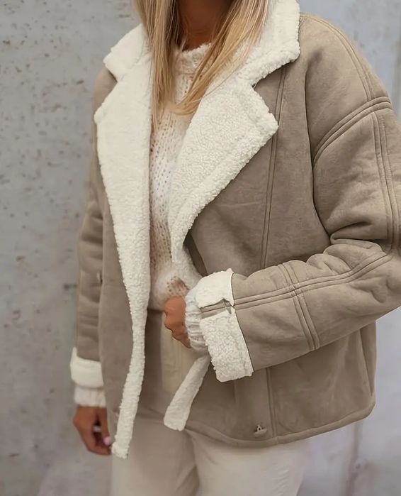 Осіння дублянка пальто жакет